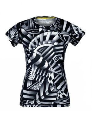 INKnBURN Dimensional Tech Shirt - Black
