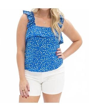 Grace + Emma Amber Tank Top - Blue