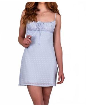 Rumored Midsummer Mini Dress - Purple