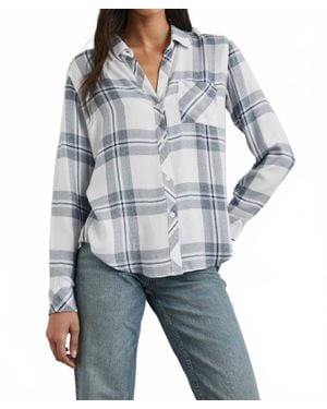 Rails Hunter Long Sleeve Shirt - Gray