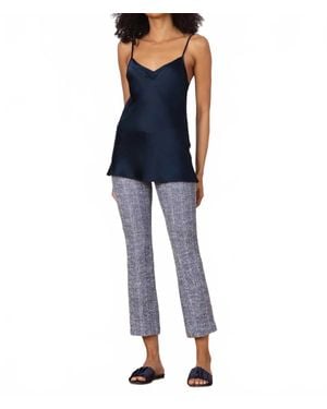 Avenue Montaigne Leo Boucle Pants - Blue