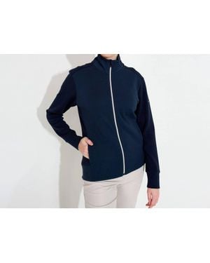 Abacus Sportswear Carden Midlayer Full-Zip Jacket - Blue