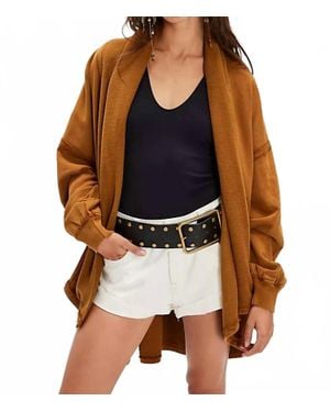 Free People Boothbay Long-Sleeve Sweatshirt - Black