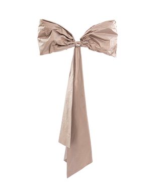 Saiid Kobeisy Bow Cape - Brown