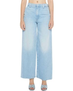 Mother Lunch Money Skimp Jeans - Blue