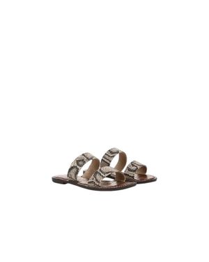 Sam Edelman Gala Double Strap Slide Sandal - Brown