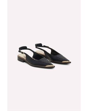 Dorothee Schumacher Western Shine Ballerina Shoes - Black