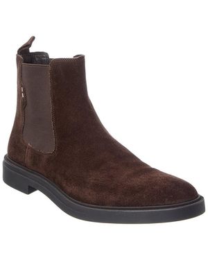 BOSS Calev Suede Boot - Brown