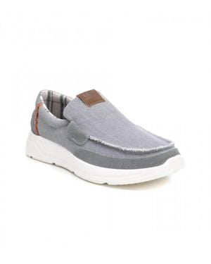 Xti Canvas Loafers - Gray