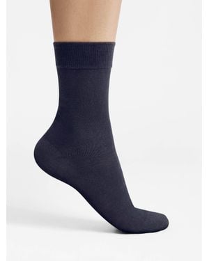 Wolford Cotton Socks - Blue
