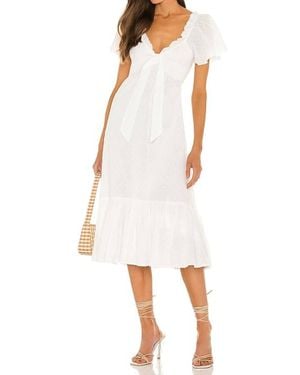 Cleobella Ashlyn Midi Dress - White