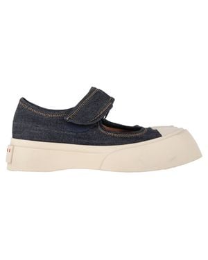 Marni Pablo Mary Jane Sneakers - Blue