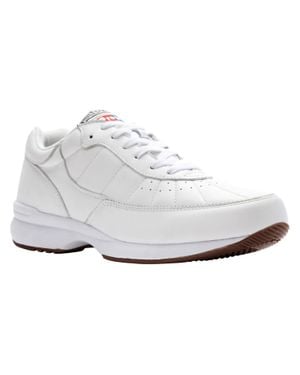 Propet Walker Lace Up Sneaker - White