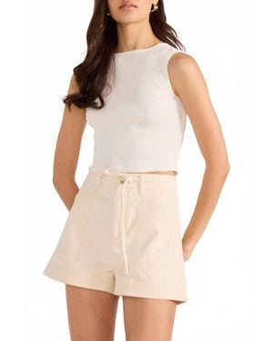 MINKPINK Codi Panel Short - White