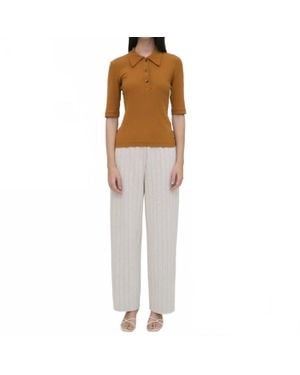 Rosetta Getty Polo T-Shirt - Multicolor