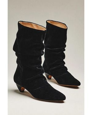 Silent D Heidi Scrunch Boots - Black