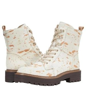 Sam Edelman Lue 2 H8959L1-900 Boots Ivory Leather Ankle Zogg2174 - White