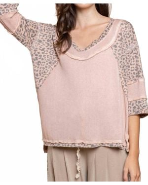 Pol Fearless Perfect Knit Top - Pink