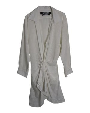 Jacquemus La Robe Bahia Dress - Gray