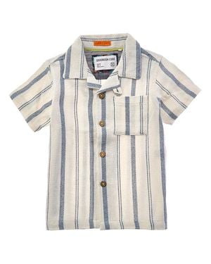 Sovereign Code Evander Button Front T-Shirt - White