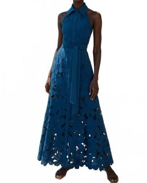 LACE The Label Iris Maxi Dress - Blue