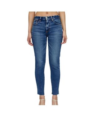 Moussy Caledonia Skinny Jeans - Blue