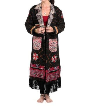 StandAwt Rare Merino Wool Coat - Red