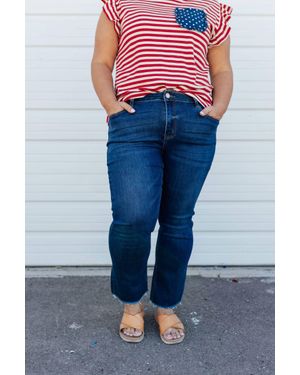 LOVERVET Seabrook Beach High Rise Jeans - Blue