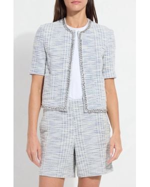 Lyssé Lily Summer Tweed Jacket - Gray