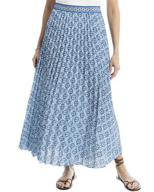 Max Studio Pleated Maxi Skirt - Blue
