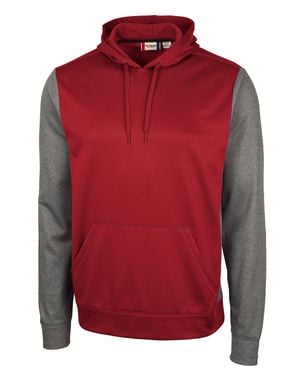 Clique Helsa Sport Colorblock Pullover Jacket - Red