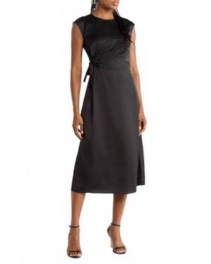 10 Crosby Derek Lam Side Tie Dress - Black