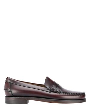 Sebago Classic Leather Flat Shoes For - Brown
