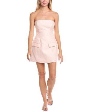Bardot Emilie Boucle Mini Dress in Blue | Lyst
