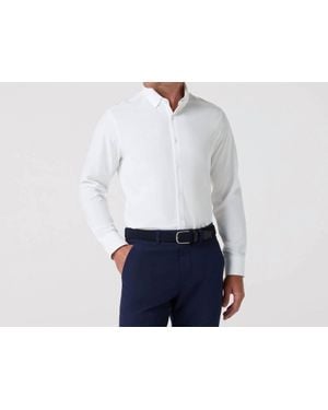 Mizzen+Main Leeward Classic Fit Long Sleeve Shirt - White