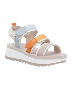 Rieker Bailey Platform Sandal - White