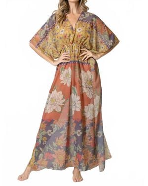 marie Allure Kaftan Dress - Multicolor