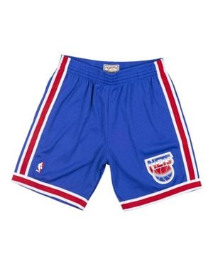 Mitchell & Ness Swingman New Jersey Nets Road 1993-94 Shorts - Blue