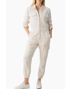 Sanctuary Rebel Long Sleeve Jumpsuit - White