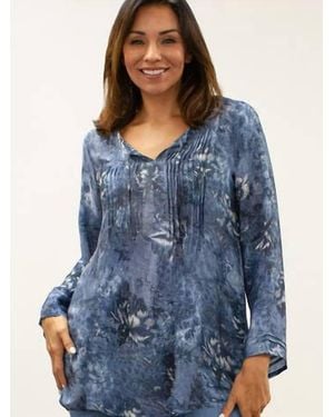 Caite Paris Blouse - Blue