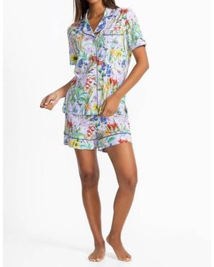 Johnny Was The Short Pajama Set - Blue