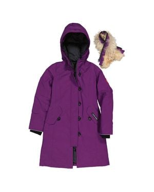 Canada Goose Arctic Dusk Youth Brittania Parka - Purple