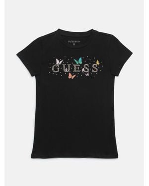 Guess Eco Calypso Tee (7-16) - Black
