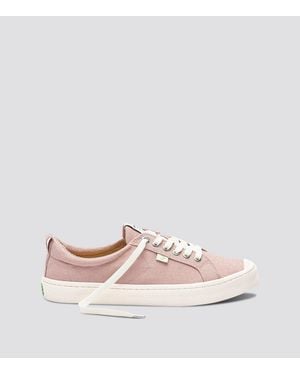 CARIUMA Oca Low Sneakers Usrose Canvas Lifestyle Shoes Gal731 - Pink