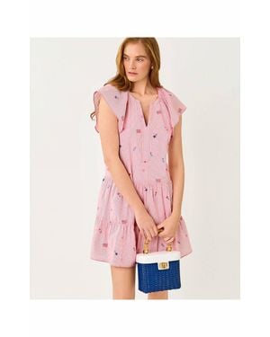 Lilly Pulitzer Norella Tiered Mini Dress - Pink