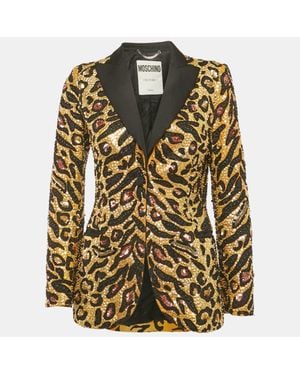Moschino Couture/ Embellished Jacket - Yellow