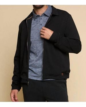 Fundamental Coast Later On Zip Up Jacket - Black