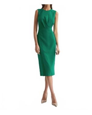 Reiss Layla Sleeveless Bodycon Dress - Green