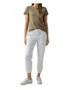 Sanctuary Linen Perfect Tee - Green
