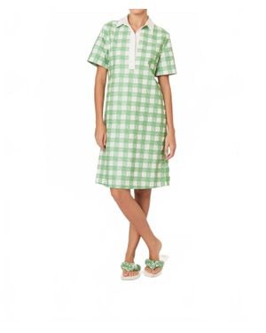 Rosie Assoulin Mini Rugby Dress - Green